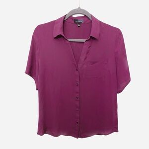 The Limited - Magenta Collared Shirt
Size M
